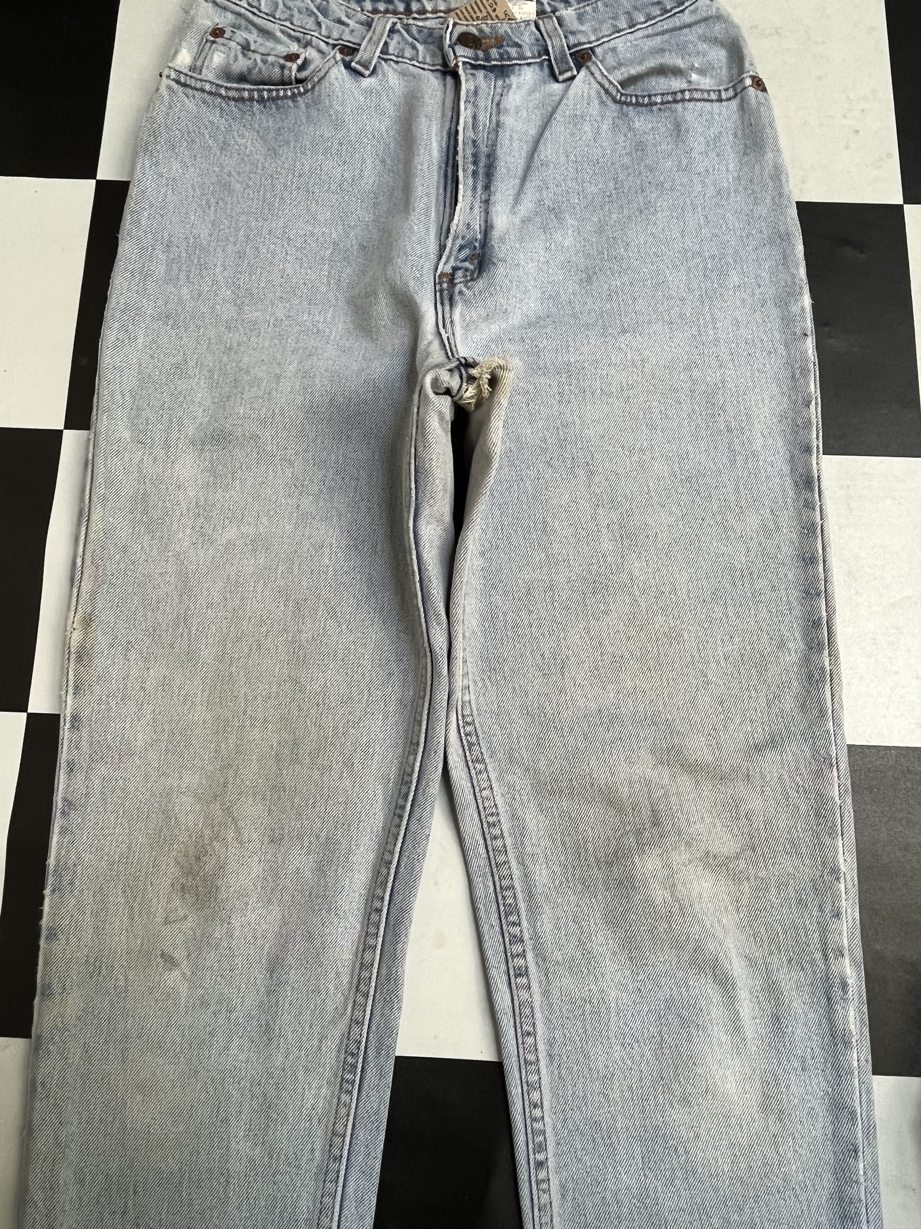 Levi's × Vintage Vintage 90s Levi's 512 Tapered Leg Jean Made in usa L223 Size US 28 / EU 44 - 3 Thumbnail