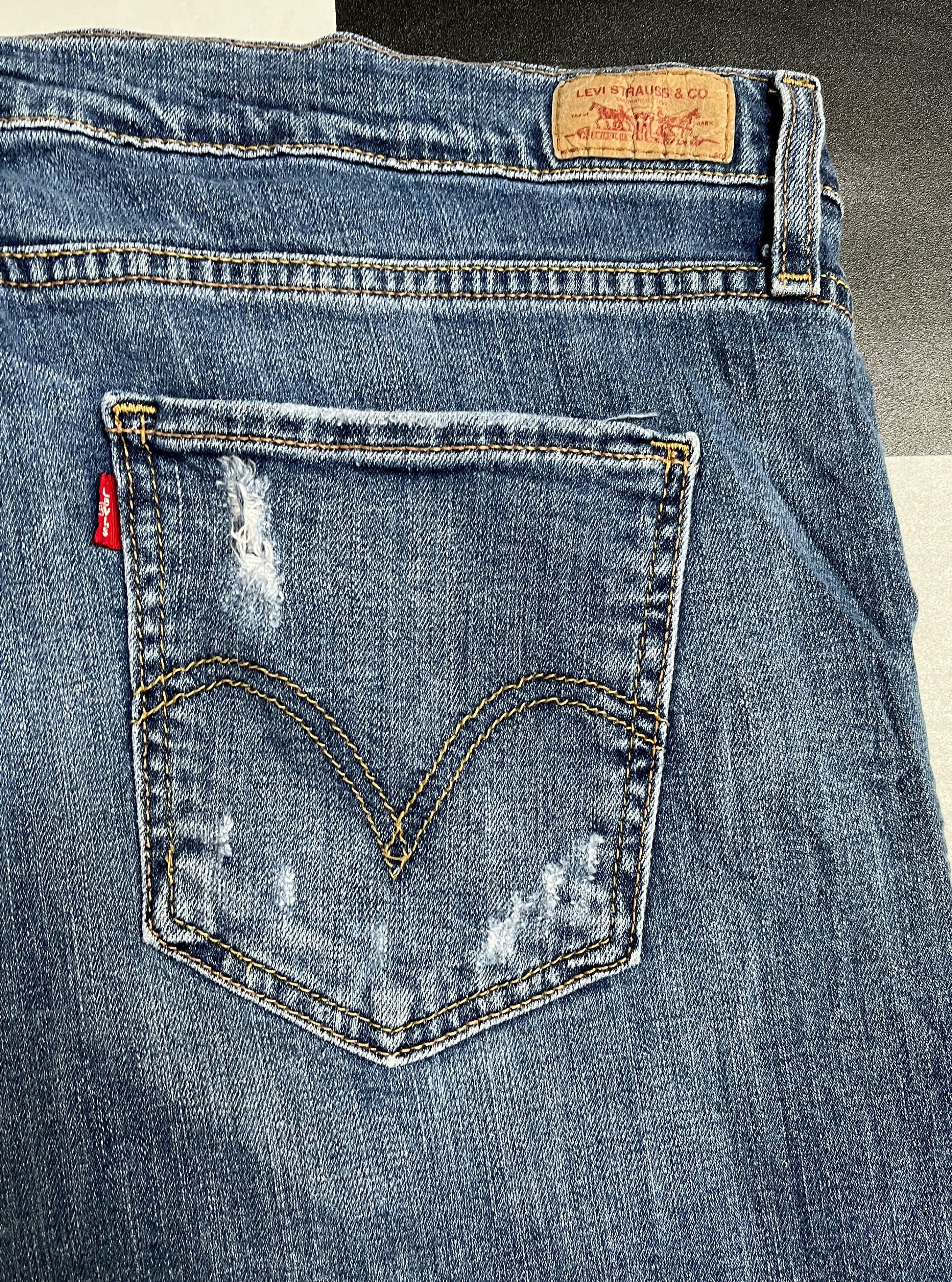 Levi's × Vintage Vintage Levis 513 Distressed Denim Jeans L226 Size US 36 / EU 52 - 8 Thumbnail