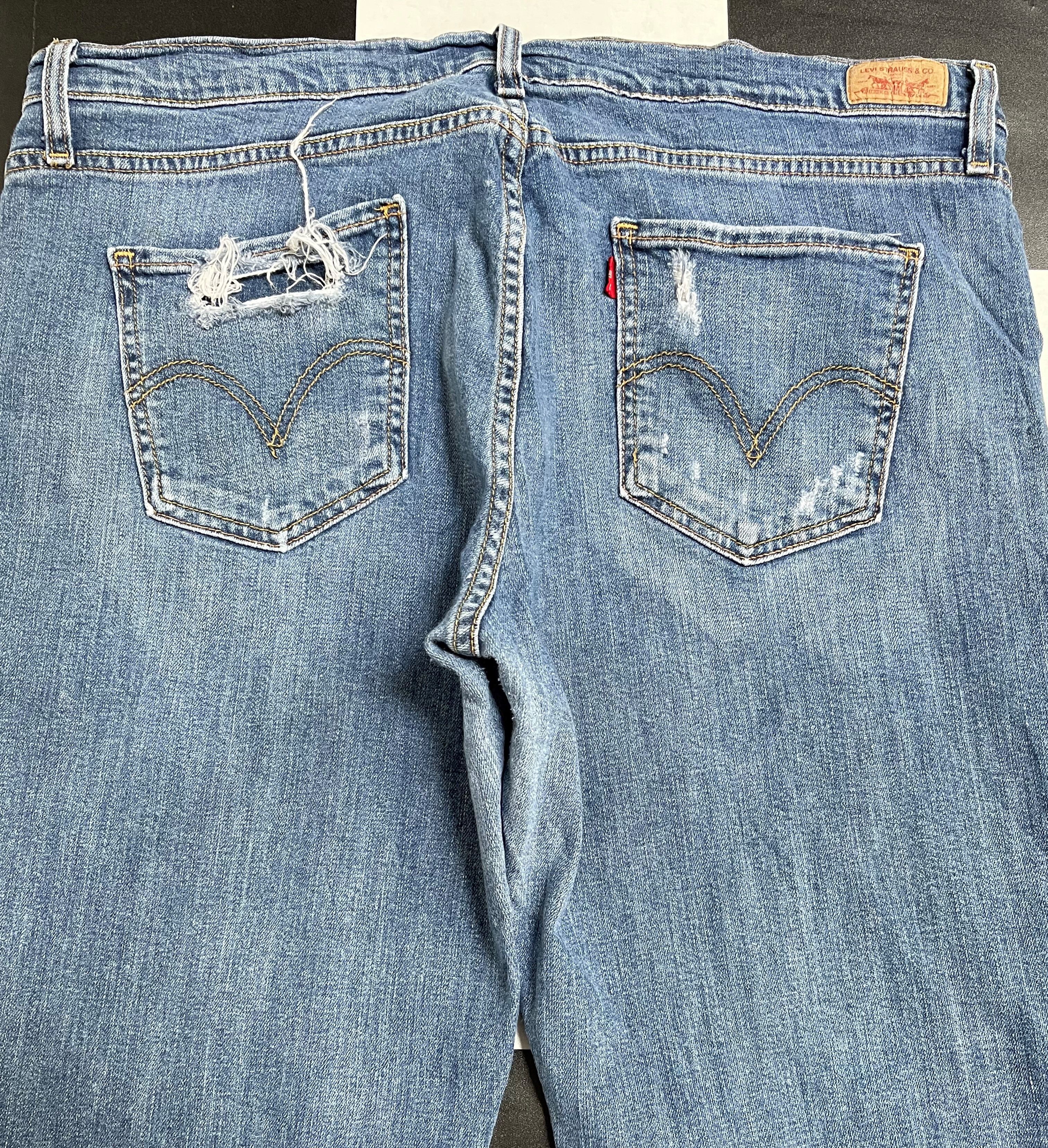 Levi's × Vintage Vintage Levis 513 Distressed Denim Jeans L226 Size US 36 / EU 52 - 7 Thumbnail