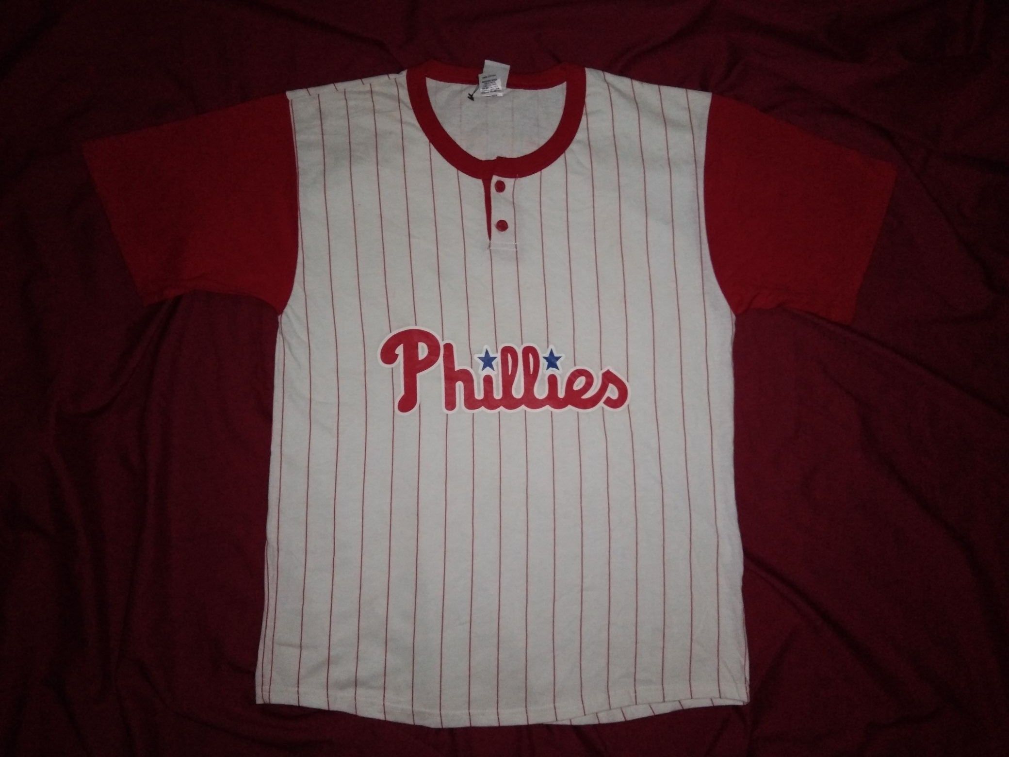 MLB MLB Philadelphia Phillies tshirt baseball retro jersey Size US L / EU 52-54 / 3 - 2 Thumbnail
