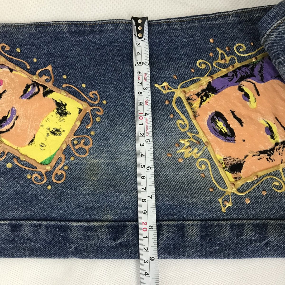 Designer × Levi's Vintage Clothing × Vintage 💣OFFER Vtg LEVI’S 501 Marilyn Monroe Rare Style Jeans Size US 33 - 14 Thumbnail