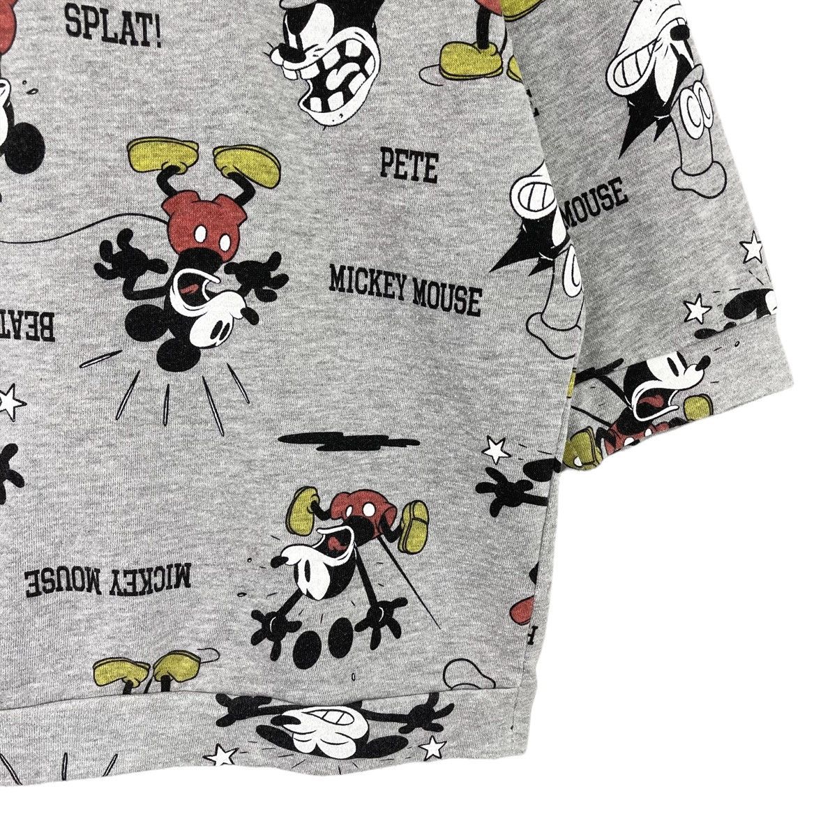 Disney Mickey Mouse Fullprint Pullover Crewneck Sweatshirt Size L Size US L / EU 52-54 / 3 - 4 Thumbnail