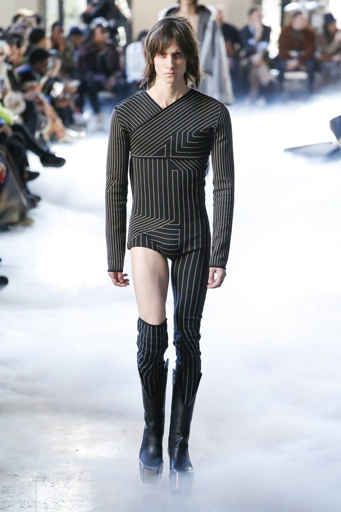 image of Rick Owens 1/1 Performa Kansai Ziggy Jumpsuit in Black, Men's (Size 32)