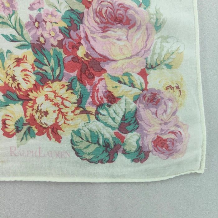 Ralph Lauren × Vintage RL Handkerchief/ Neckerchief/ Bandana - 3F2247 Size ONE SIZE - 4 Thumbnail