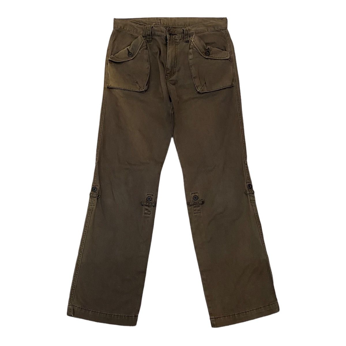 Hysteric Glamour UNIQLO JAPAN RARE CARGO POCKET CARPENTER PANTS Size US 31 - 1 Thumbnail