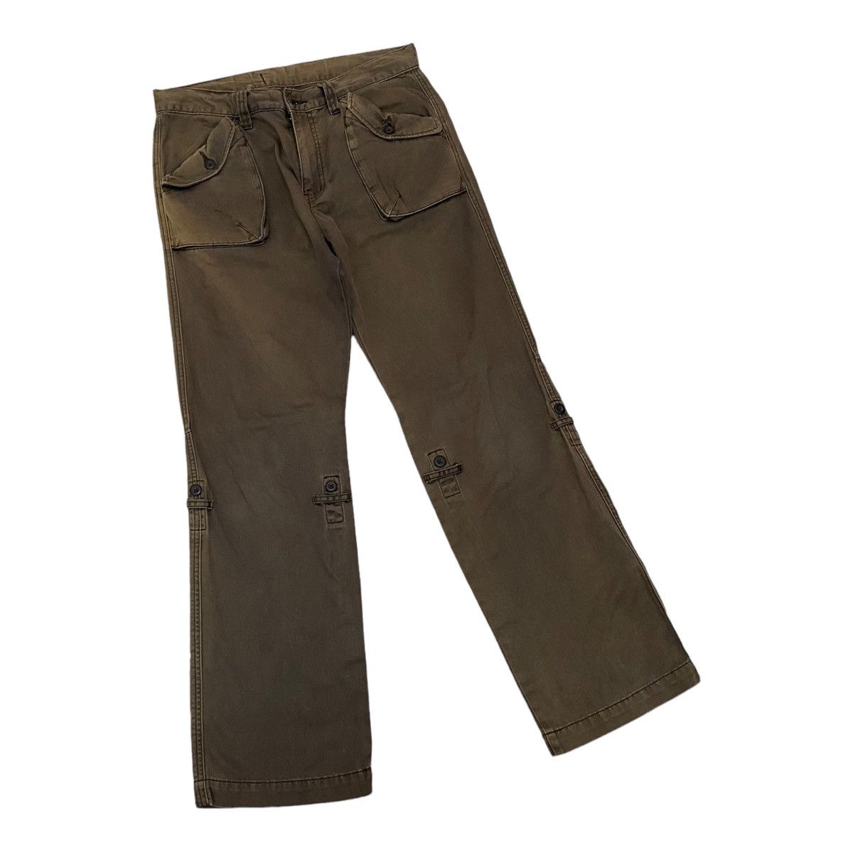 Hysteric Glamour UNIQLO JAPAN RARE CARGO POCKET CARPENTER PANTS Size US 31 - 5 Thumbnail