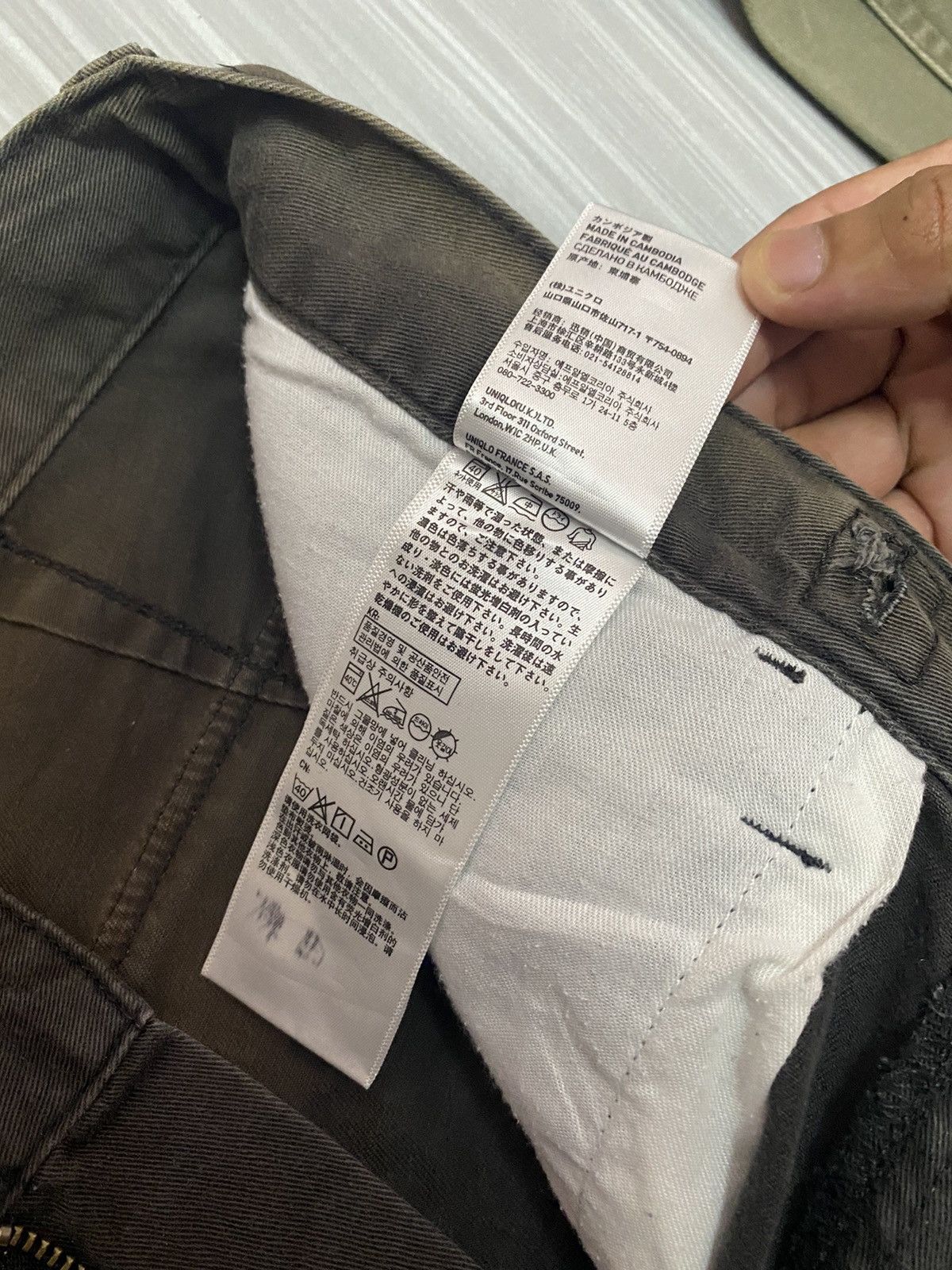 Hysteric Glamour UNIQLO JAPAN RARE CARGO POCKET CARPENTER PANTS Size US 31 - 8 Thumbnail