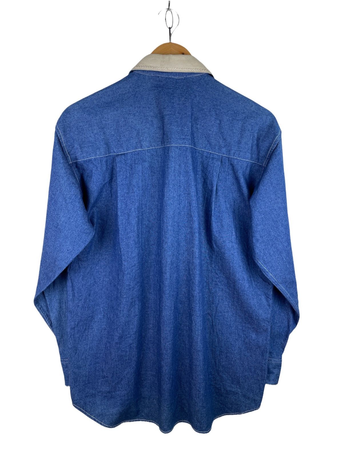 45rpm × Indigo Indigo Americana Ranch-wear Western Shirt Size US M / EU 48-50 / 2 - 7 Thumbnail