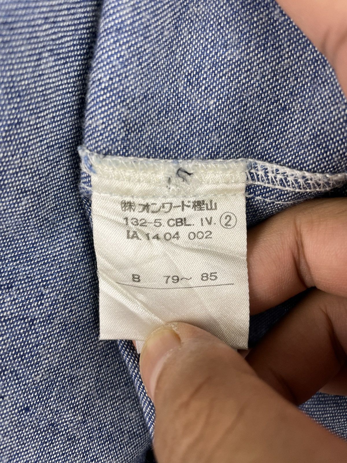 45rpm × Indigo Indigo Americana Ranch-wear Western Shirt Size US M / EU 48-50 / 2 - 8 Thumbnail