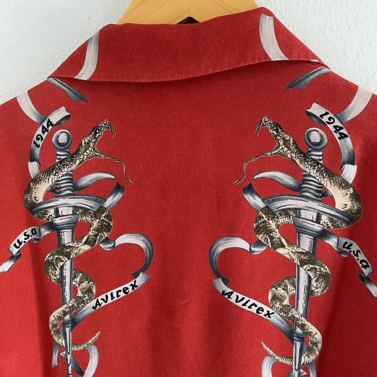 Avirex × Vintage avirex rayon shirt Size US XL / EU 56 / 4 - 4 Thumbnail