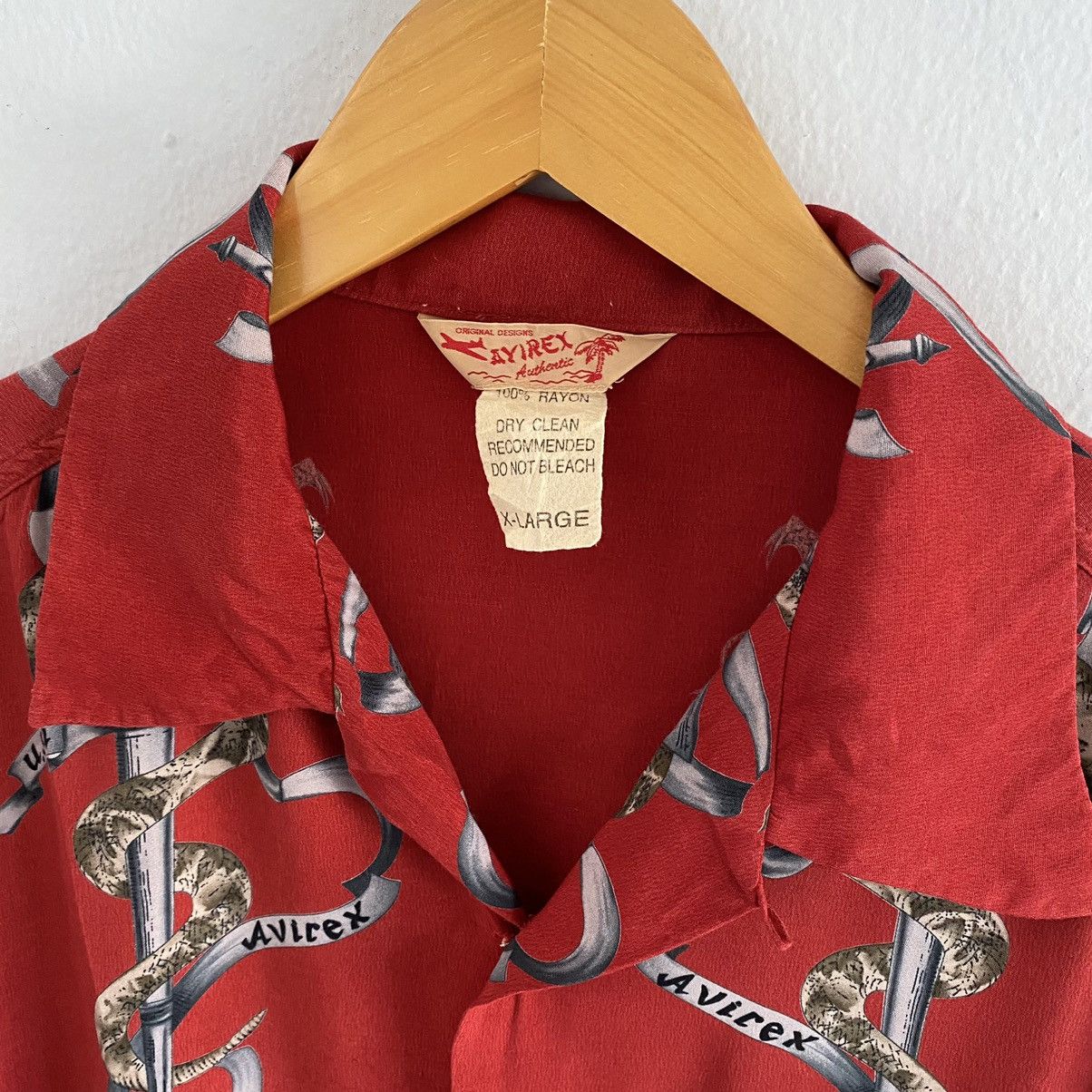 Avirex × Vintage avirex rayon shirt Size US XL / EU 56 / 4 - 3 Thumbnail
