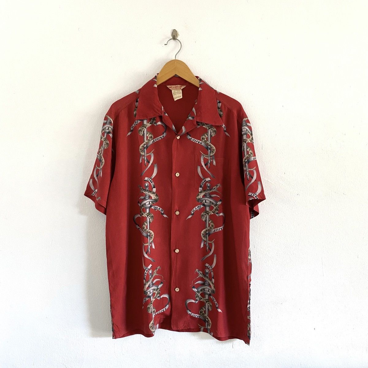 Avirex × Vintage avirex rayon shirt Size US XL / EU 56 / 4 - 1 Thumbnail