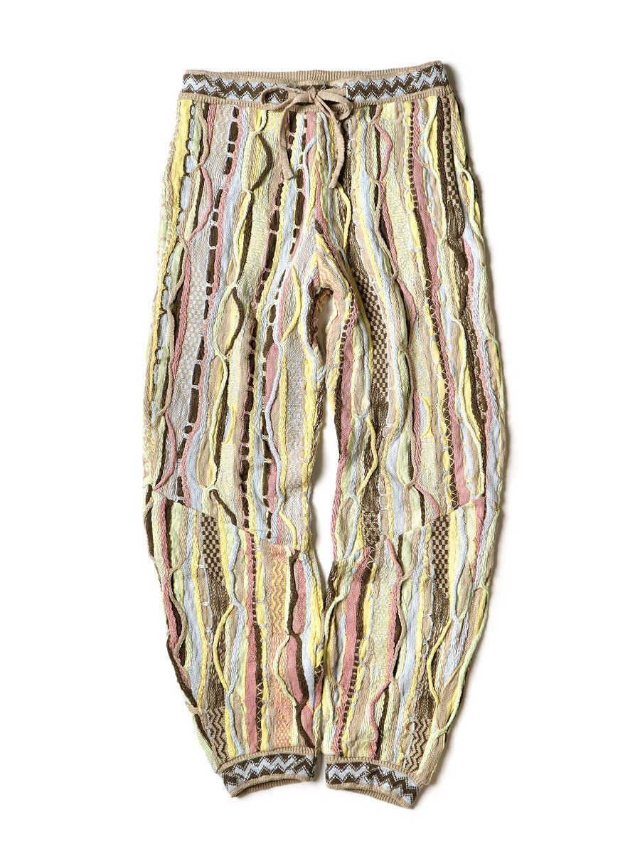 Kapital 2022 Spring Summer 7G knit Gaudy Sweatpants