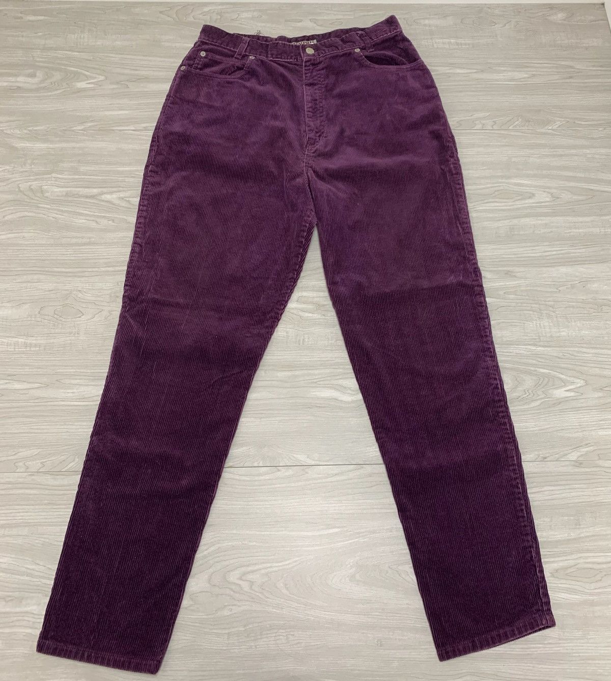 Vintage Vintage Purple Corduroy pants 30x30 Size US 30 / EU 46 - 2 Preview