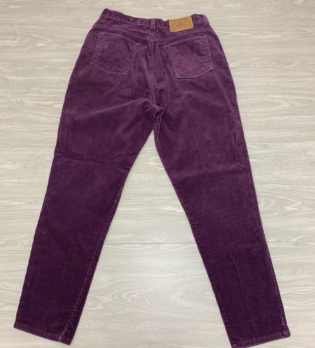 Vintage Vintage Purple Corduroy pants 30x30 Size US 30 / EU 46 - 3 Thumbnail