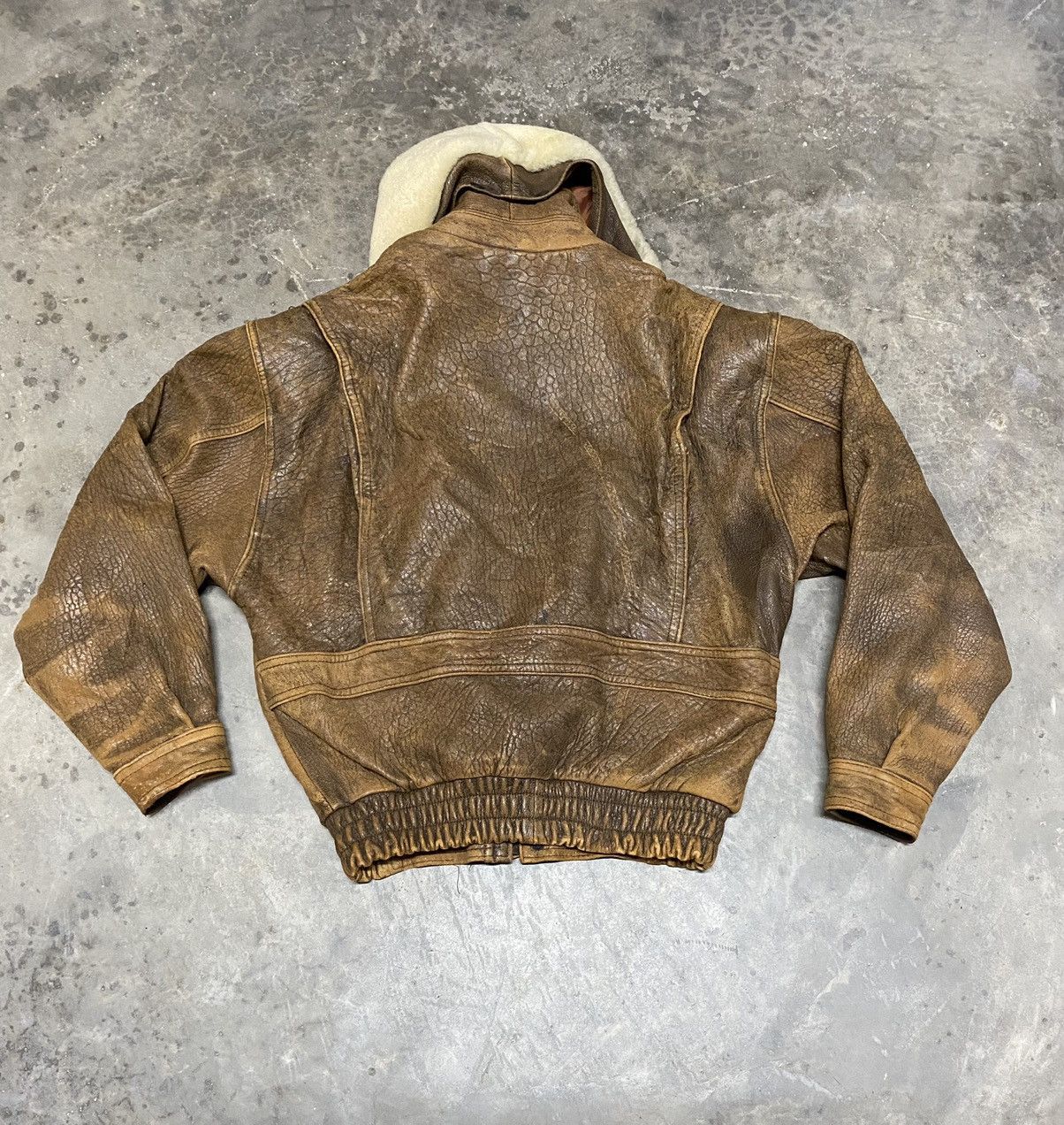 Vintage Vintage Japan Uno Umno Quilted Hunting Leather Jacket Size US M / EU 48-50 / 2 - 9 Thumbnail