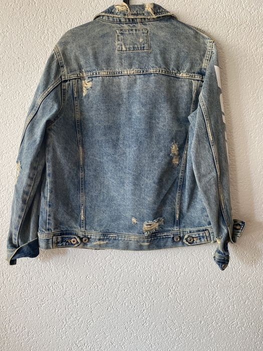 Zara future denim top jacket