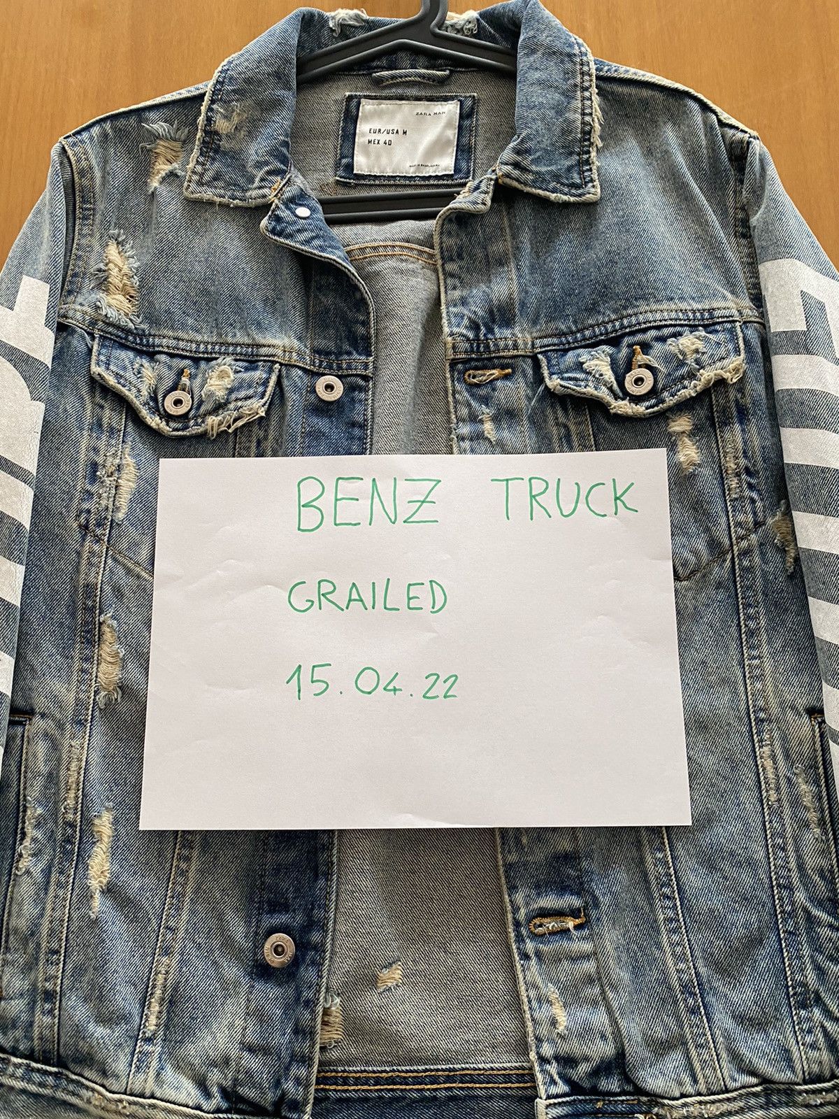 Zara future denim jacket sales