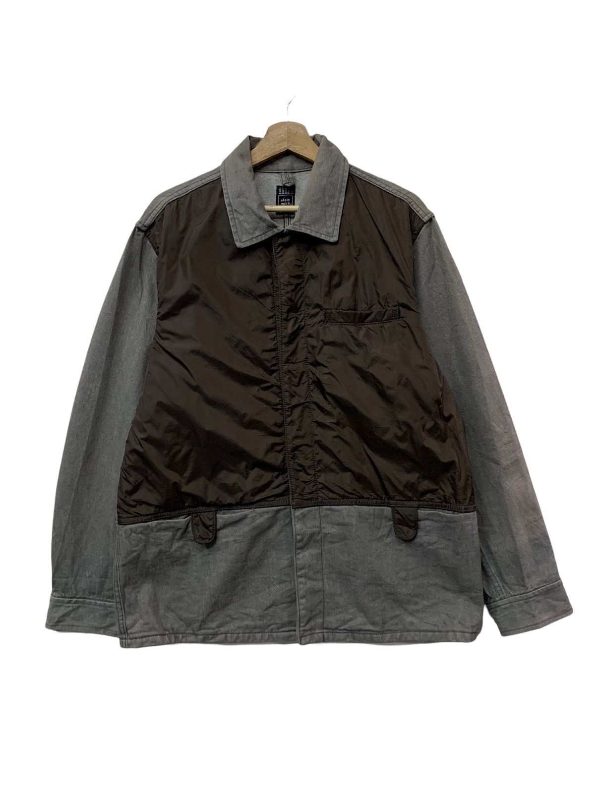 🔥ALAIN MIKLI DENIM CHORE JACKETS