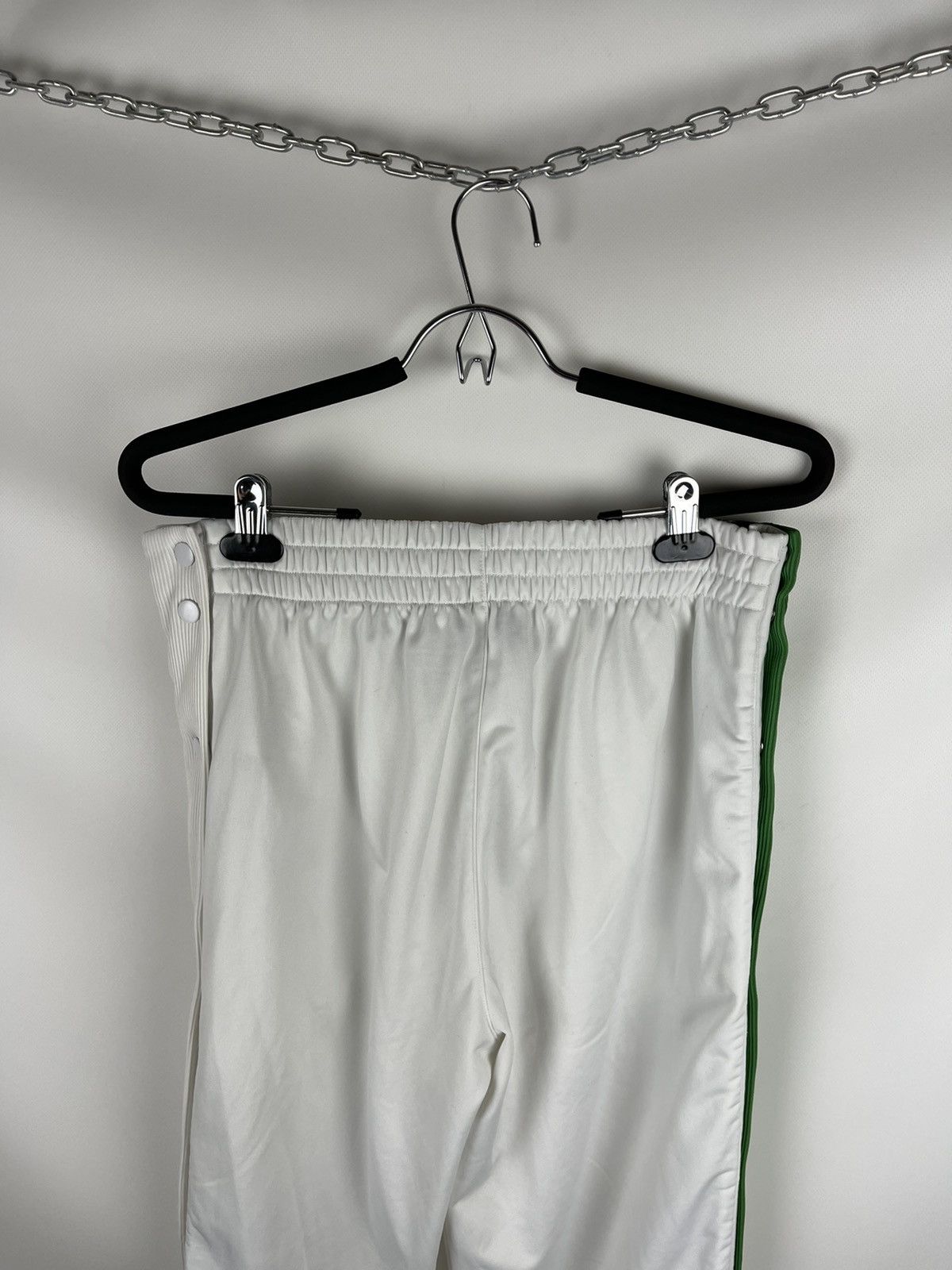 Nike Nike vintage y2k white green stripes button down pants nba Size US 30 / EU 46 - 12 Thumbnail