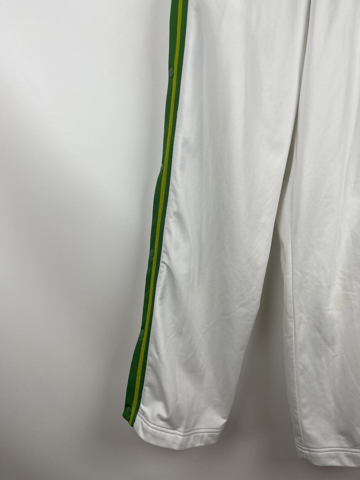 Nike Nike vintage y2k white green stripes button down pants nba Size US 30 / EU 46 - 6 Thumbnail