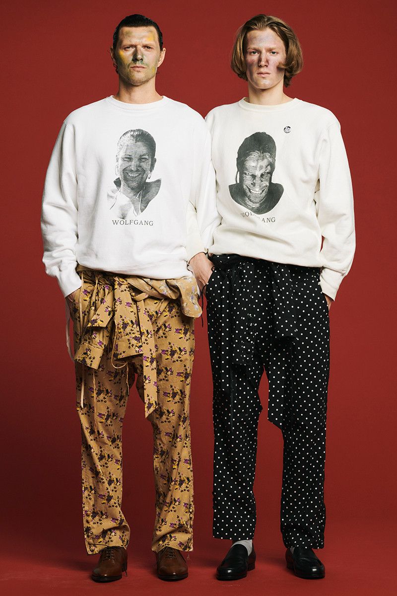 TWONESS X MIDORIKAWA WOLFGANG APHEX TWIN CREWNECK
