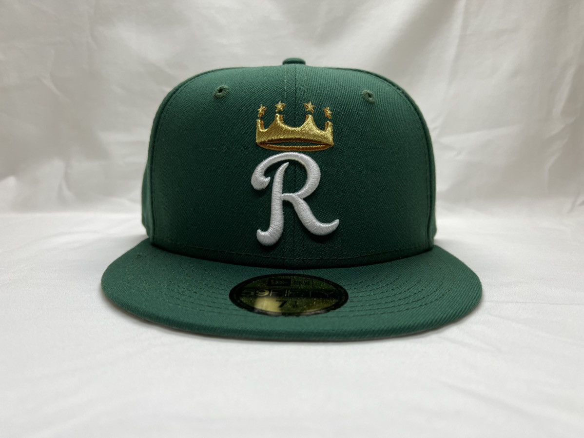 Kansas City Royals Green Bottom UV Gold Rolex 7 3/8 Hat Club