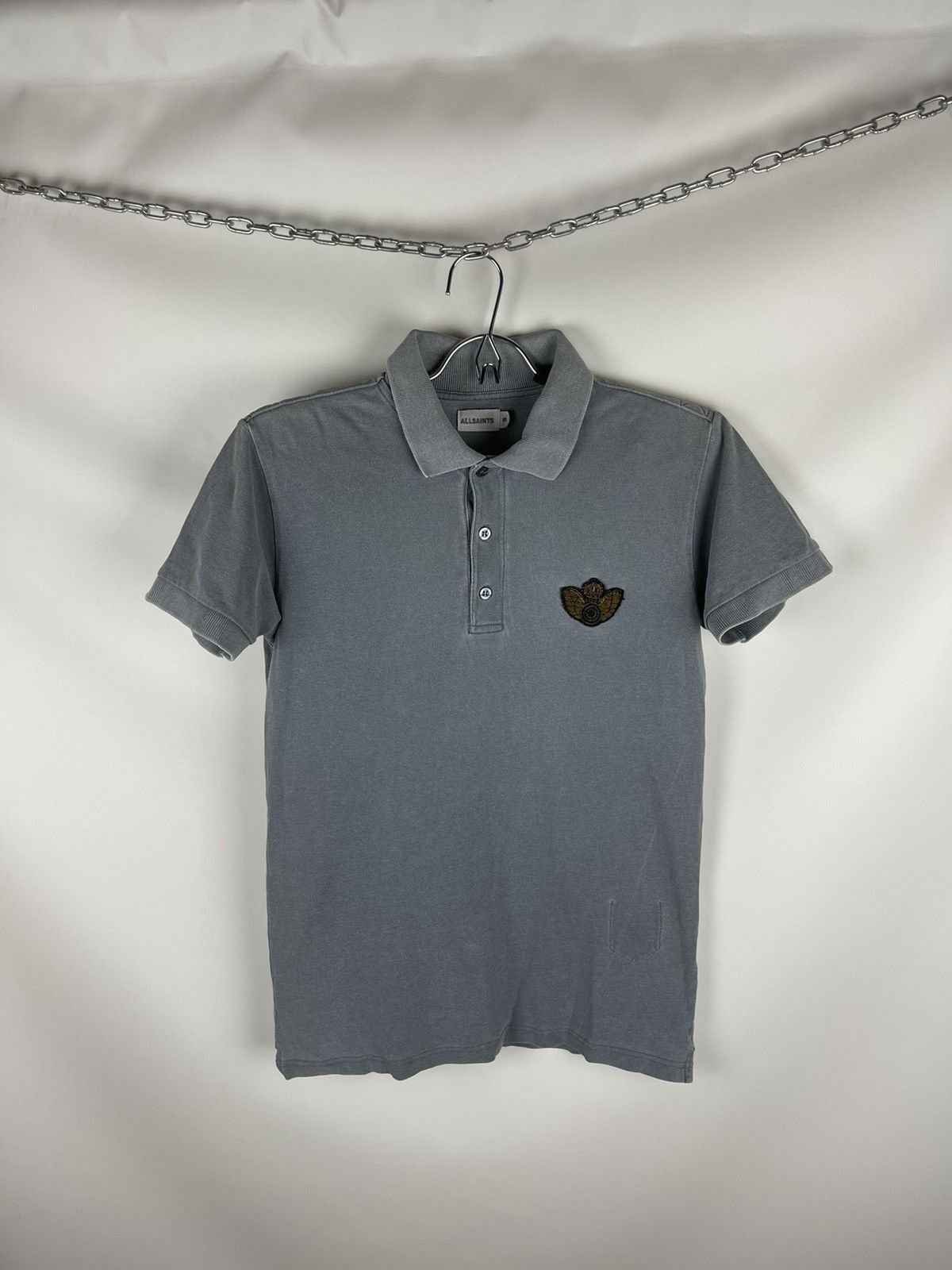 Allsaints Allsaints vintage club polo SS07 washed out fight rare Size US S / EU 44-46 / 1 - 1 Thumbnail