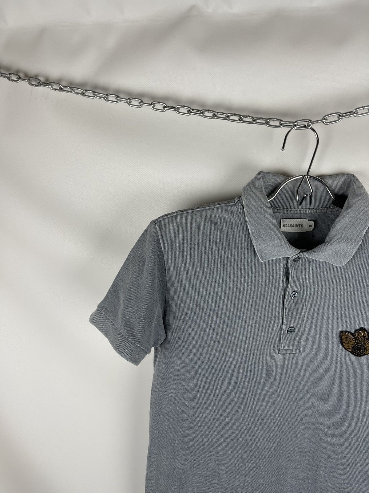 Allsaints Allsaints vintage club polo SS07 washed out fight rare Size US S / EU 44-46 / 1 - 2 Thumbnail
