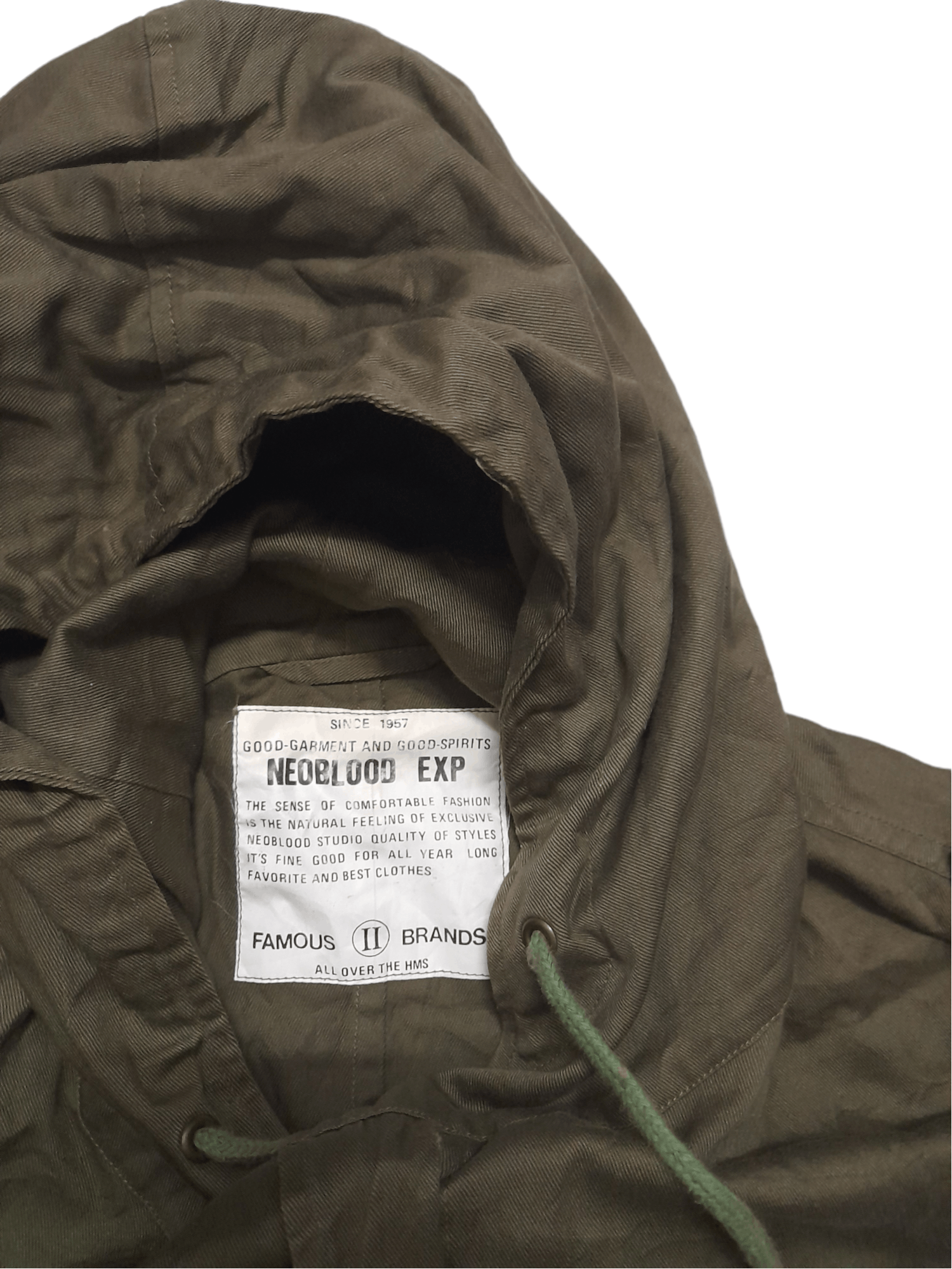 Japanese Brand Neo Blood Parka Japan Oversized (D961) Size US XXL / EU 58 / 5 - 6 Thumbnail