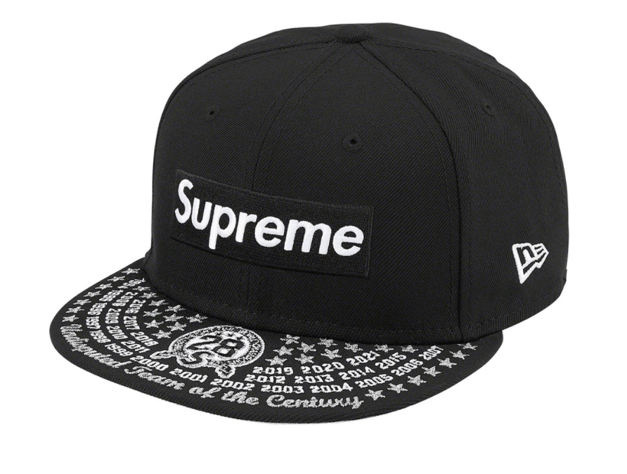 高く Supreme Undisputed Box Logo New Era7-1/2 - 帽子