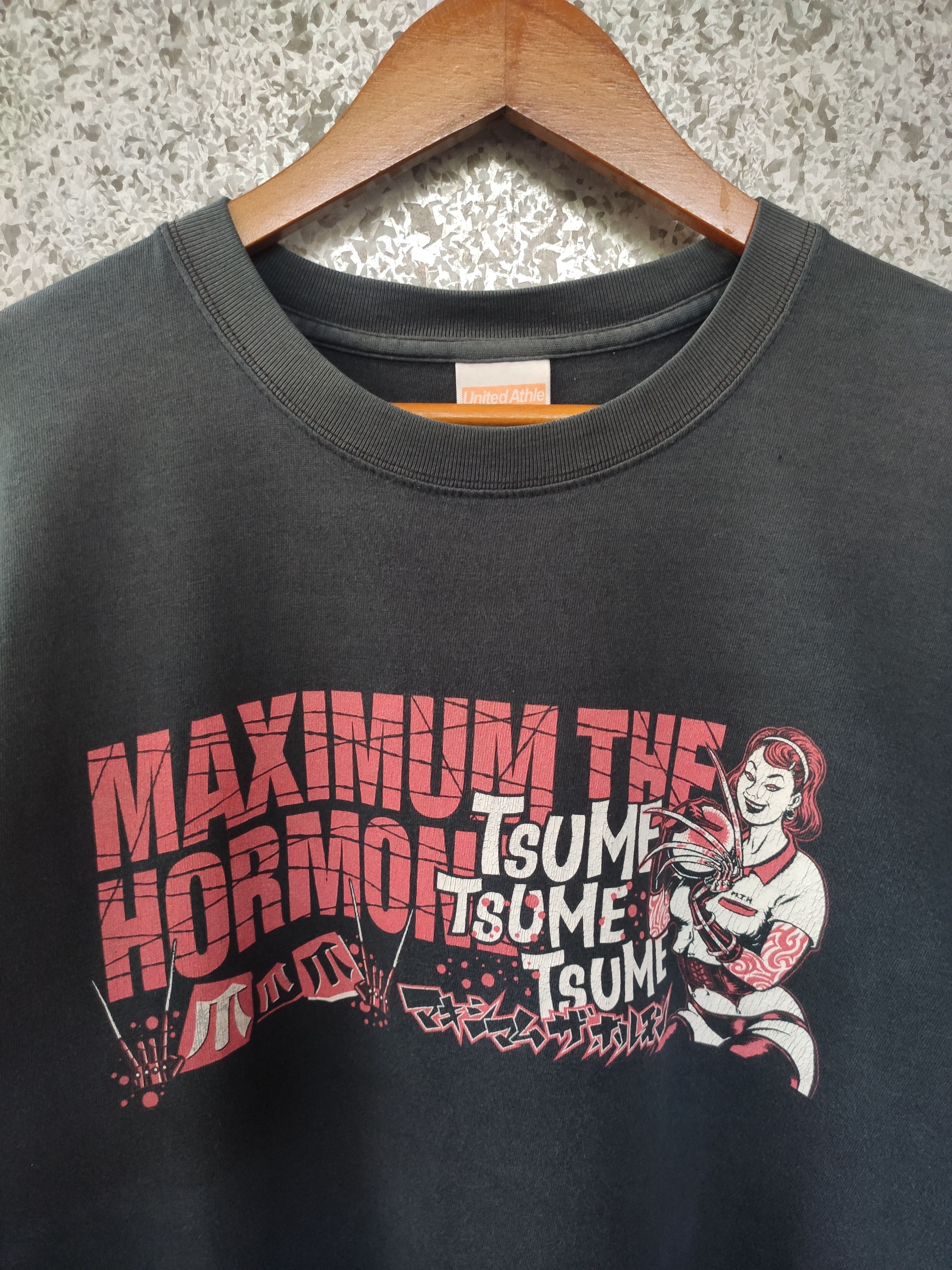 Band Tees 🔥 Maximum the hormone t shirt Japanese Heavy metal band Size US L / EU 52-54 / 3 - 3 Thumbnail