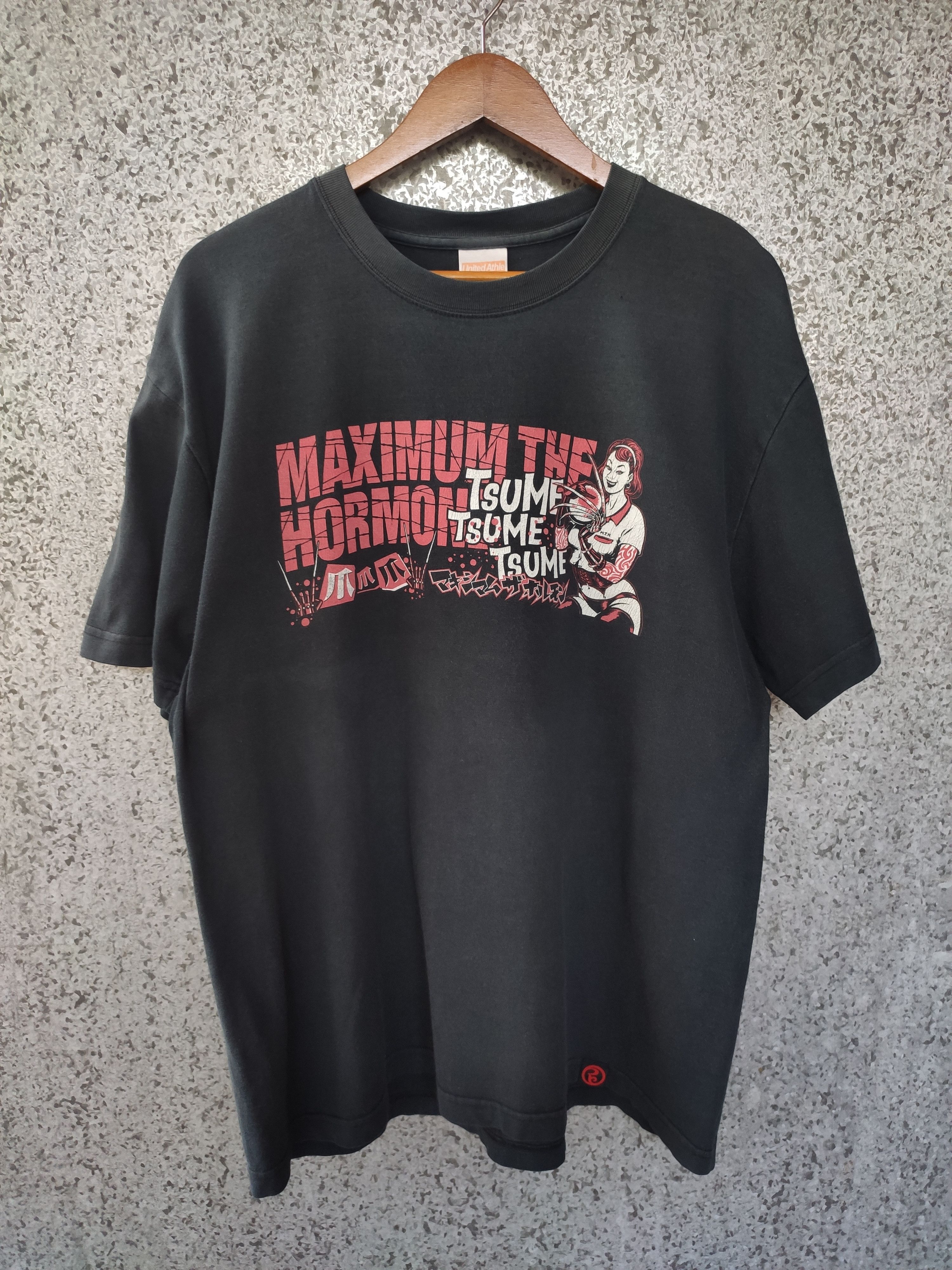 Band Tees 🔥 Maximum the hormone t shirt Japanese Heavy metal band Size US L / EU 52-54 / 3 - 4 Thumbnail