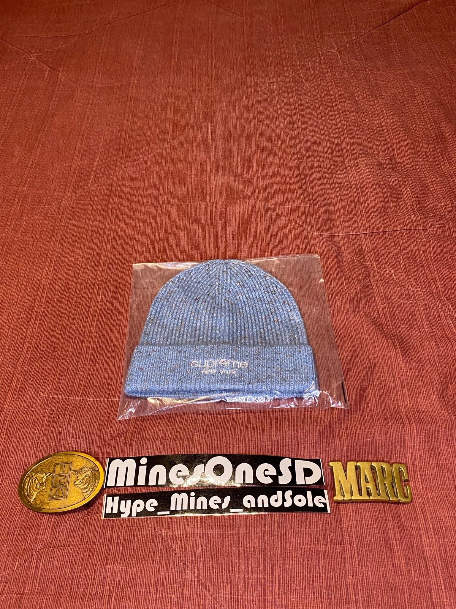 Supreme NWT Supreme Rainbow Speckle Beanie - Blue Size ONE SIZE - 2 Thumbnail