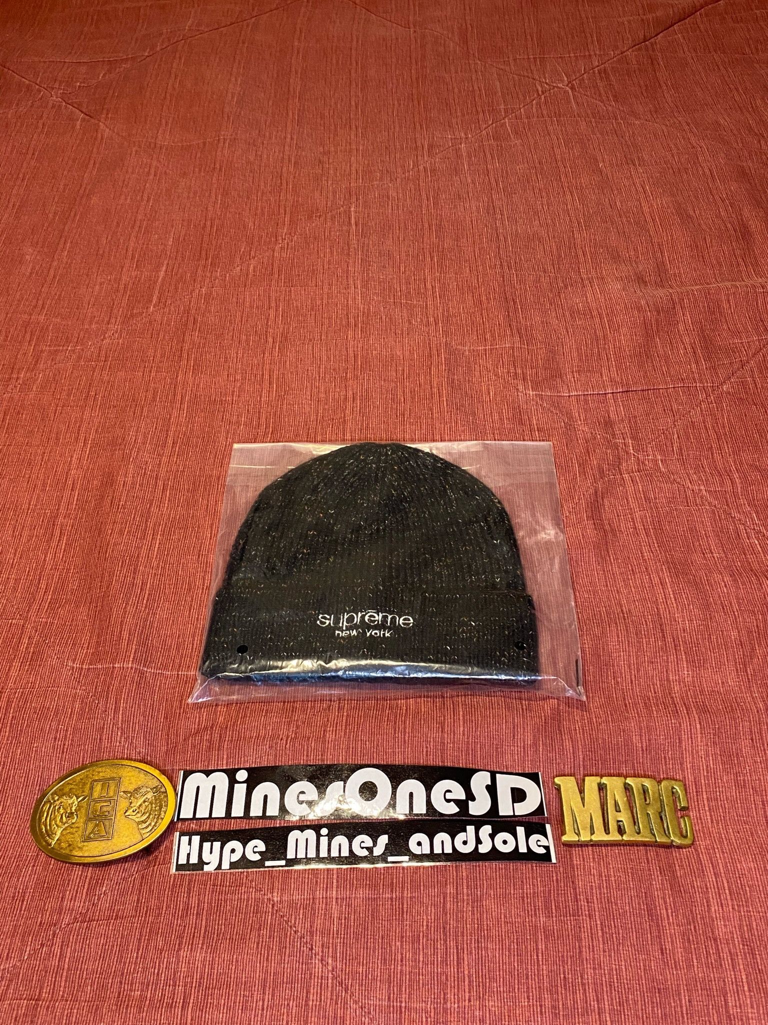 Supreme NWT Supreme Rainbow Speckle Beanie - Black Size ONE SIZE - 2 Thumbnail
