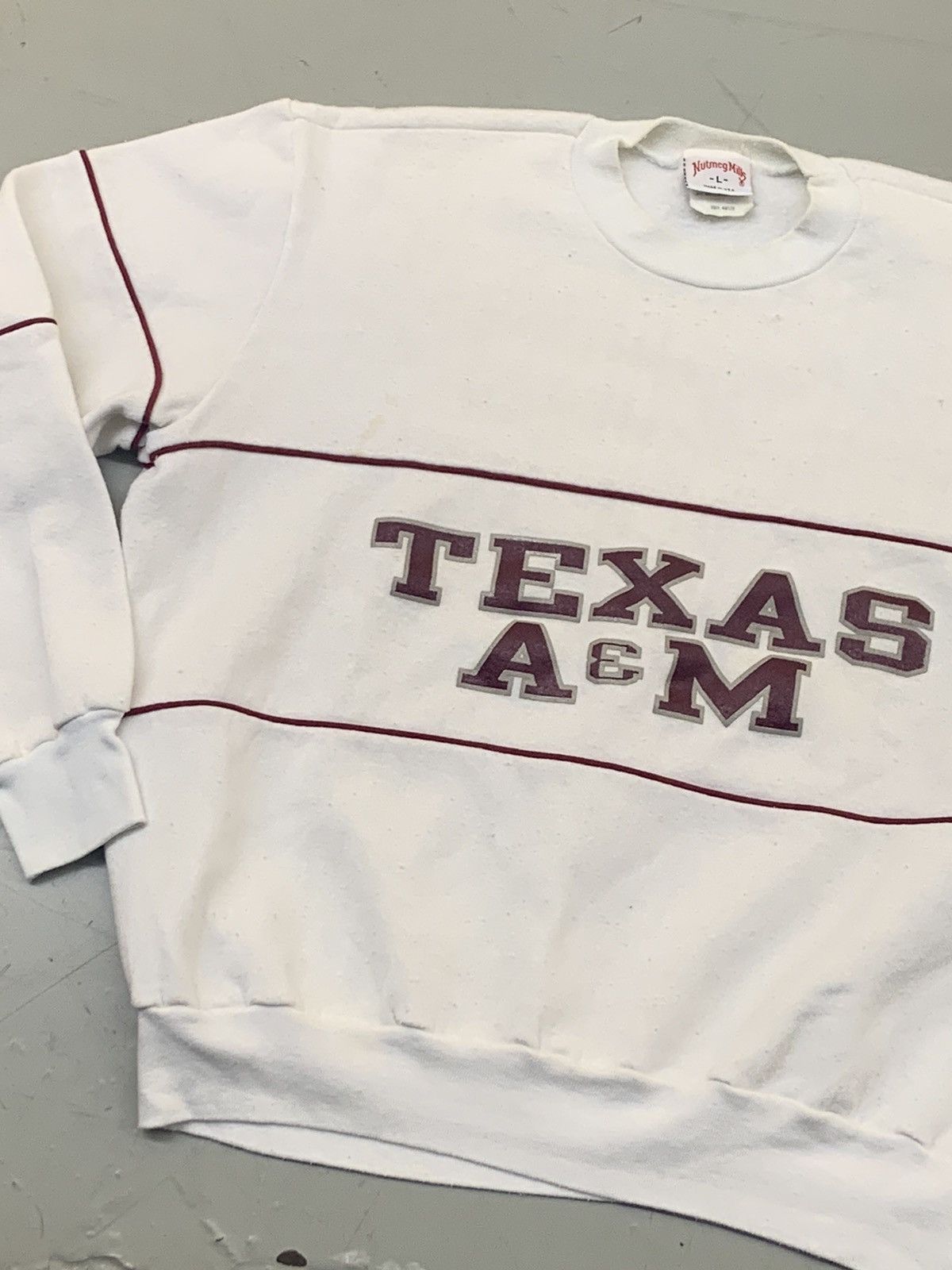 Vintage Texas on sale A&M Aggies Nutmeg Break Through Tee