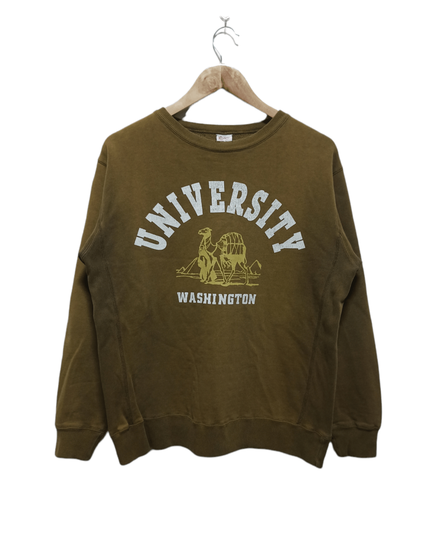 Vintage Vintage University of Washington Sun Faded Sweatshirt Size US M / EU 48-50 / 2 - 1 Thumbnail