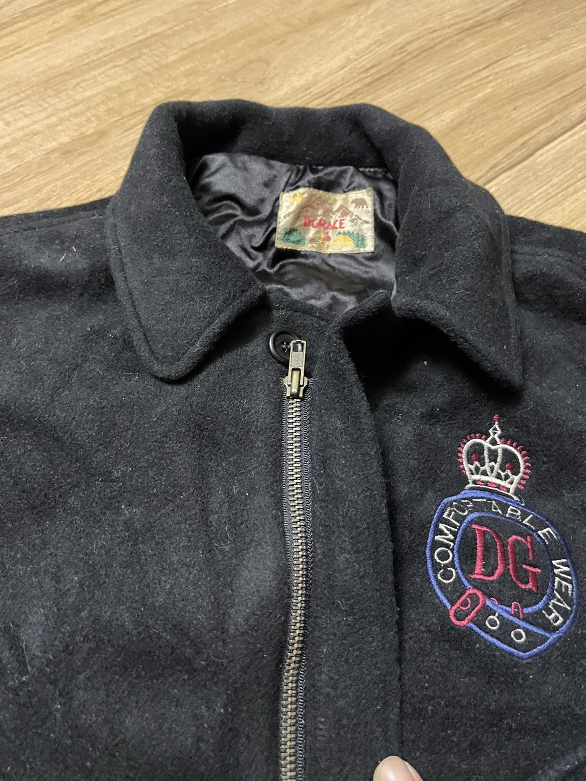 Vintage Vintage DGrace varsity jacket Size US L / EU 52-54 / 3 - 5 Thumbnail