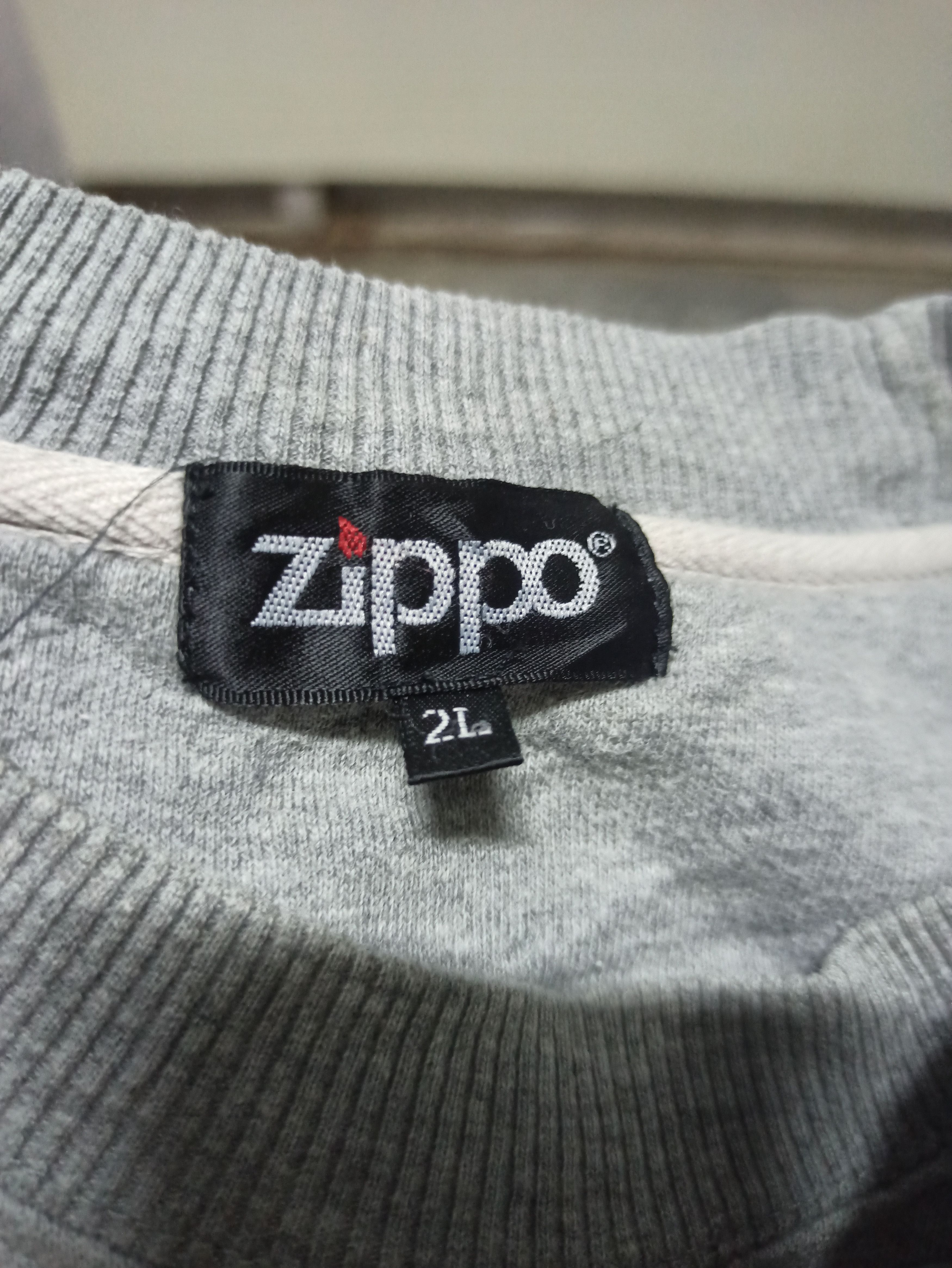 Vintage × Zippo Vintage Zippo for Real Sweatshirt Size US L / EU 52-54 / 3 - 6 Thumbnail