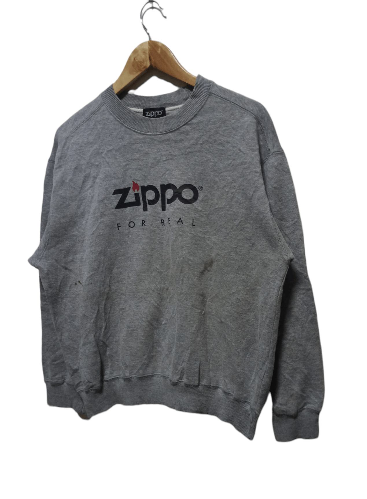 Vintage × Zippo Vintage Zippo for Real Sweatshirt Size US L / EU 52-54 / 3 - 2 Thumbnail