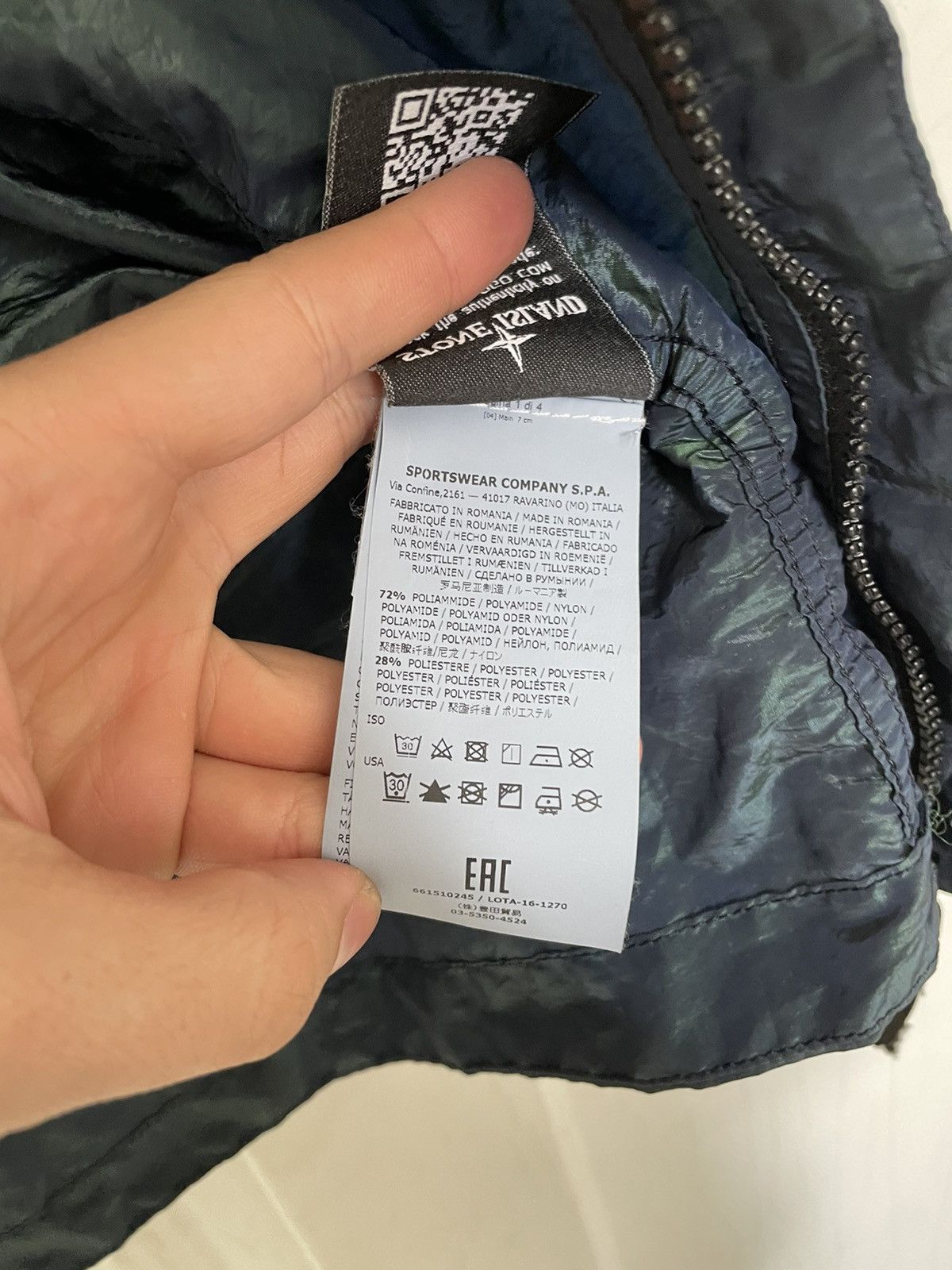 Stone Island Stone Island Nylon Metal Weft Jacket Size US XL / EU 56 / 4 - 7 Thumbnail