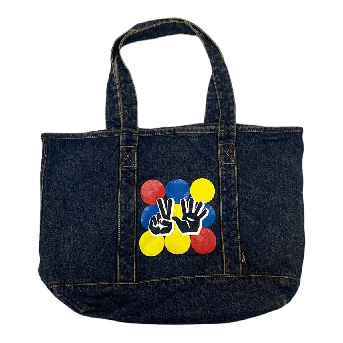 Denim & Co. × Japanese Brand FUKUYAMA 25th NATSU NO DAISOUGYOUSAI 2015 DENIM TOTE BAG Size ONE SIZE - 1 Thumbnail
