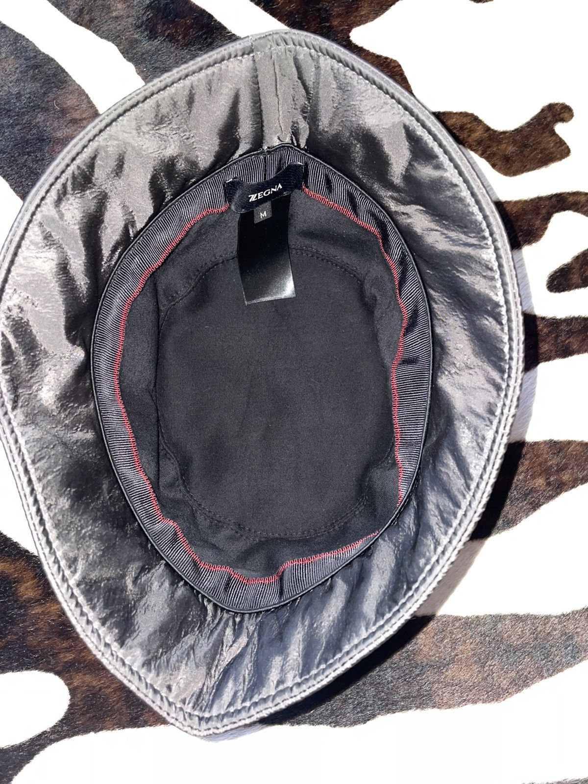 Z Zegna Z Zegna Nylon Bucket Hat Size ONE SIZE - 3 Thumbnail