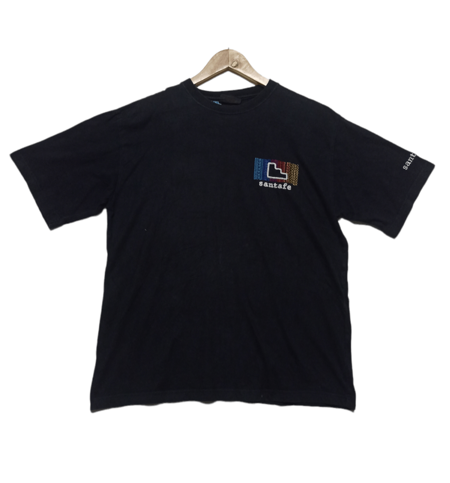 Vintage Vintage Santafe Made in Italy Tees Size US L / EU 52-54 / 3 - 1 Thumbnail