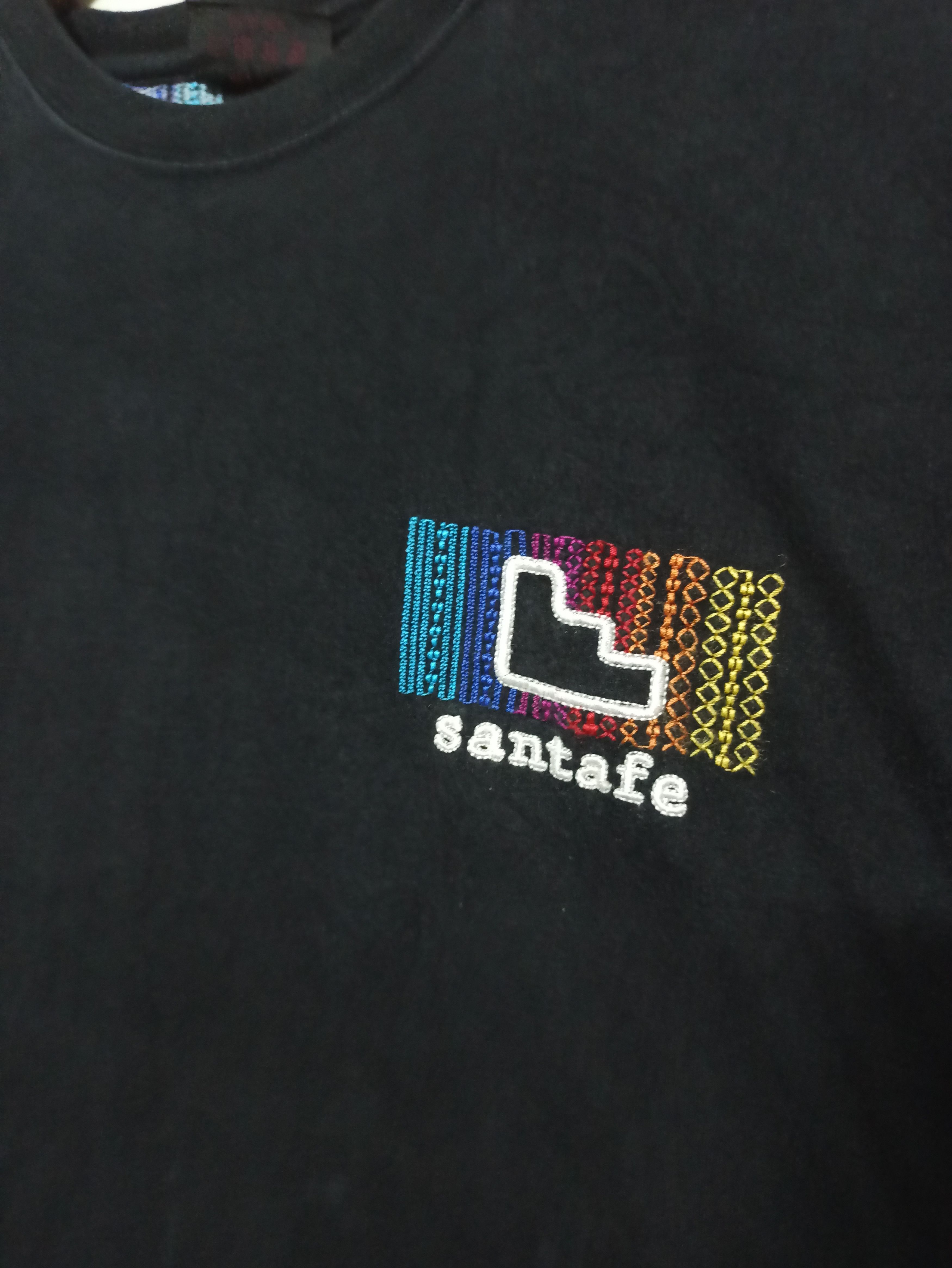 Vintage Vintage Santafe Made in Italy Tees Size US L / EU 52-54 / 3 - 3 Thumbnail