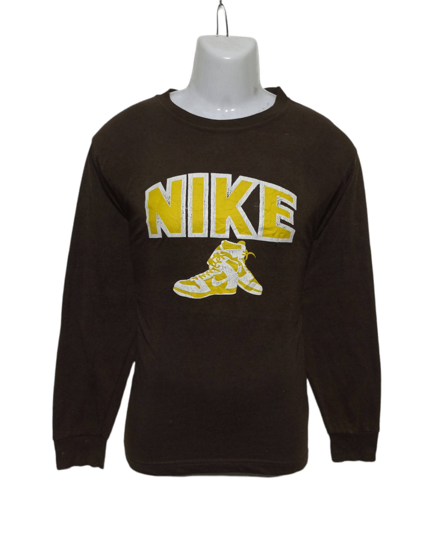 Nike × Vintage Vintage Nike SB White Tag Long Sleeve Size US M / EU 48-50 / 2 - 1 Thumbnail