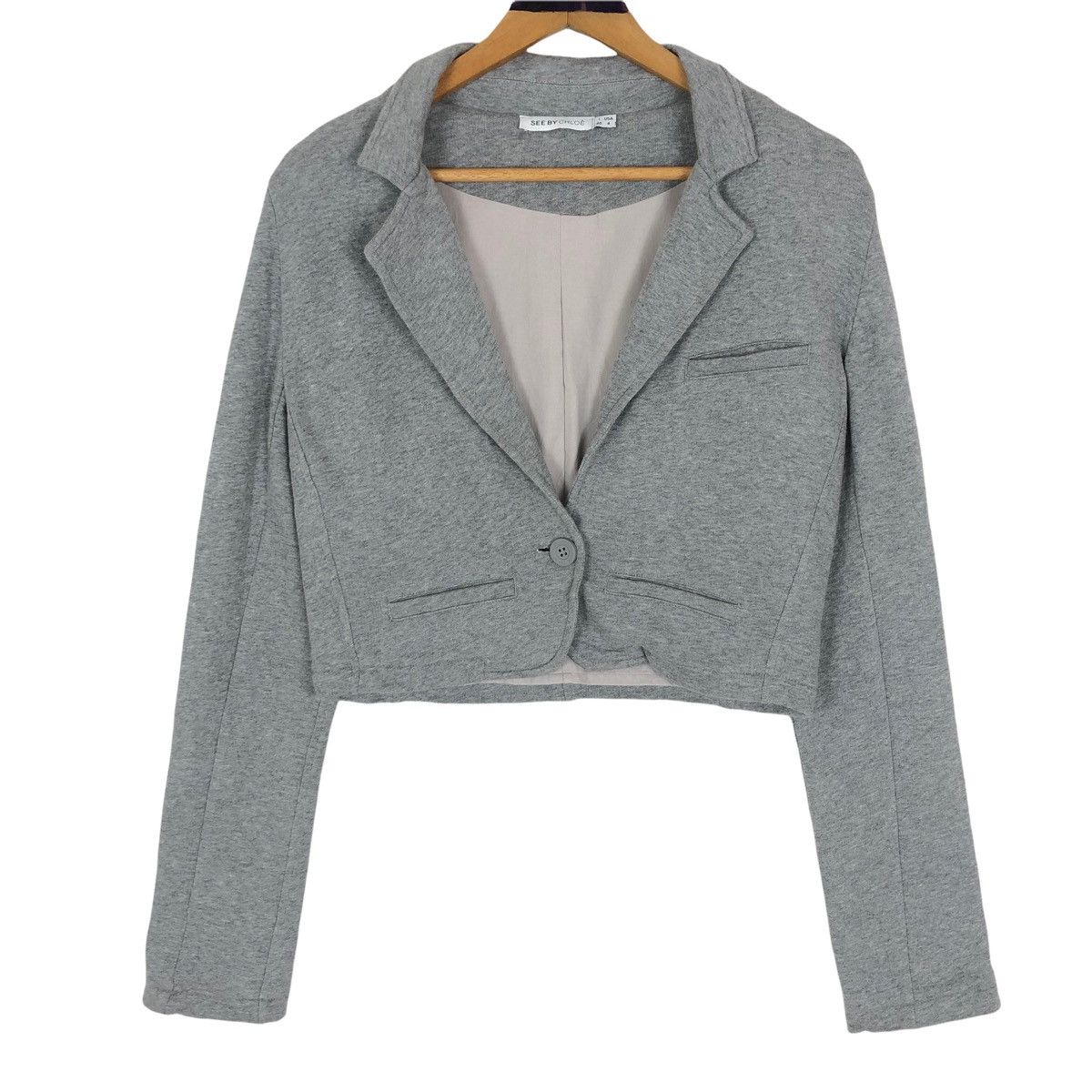 Chloe See by Chloe Bolero Cropped Cardigan Size US XS / EU 42 / 0 - 1 Thumbnail