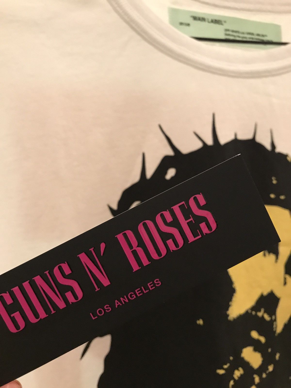 Guns N Roses × Maxfield Los Angeles × Off-White Off-White kill 