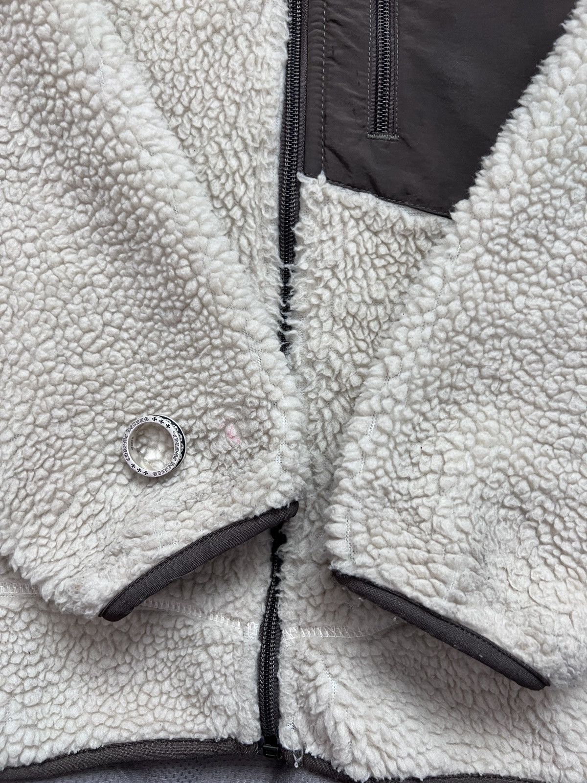 Patagonia × Vintage Vintage 2008 Patagonia Retro-X Fleece Oatmeal/Brown Size US XL / EU 56 / 4 - 4 Thumbnail