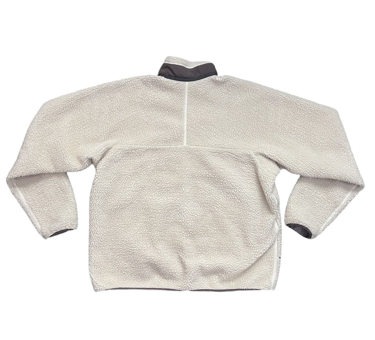 Patagonia × Vintage Vintage 2008 Patagonia Retro-X Fleece Oatmeal/Brown Size US XL / EU 56 / 4 - 5 Thumbnail